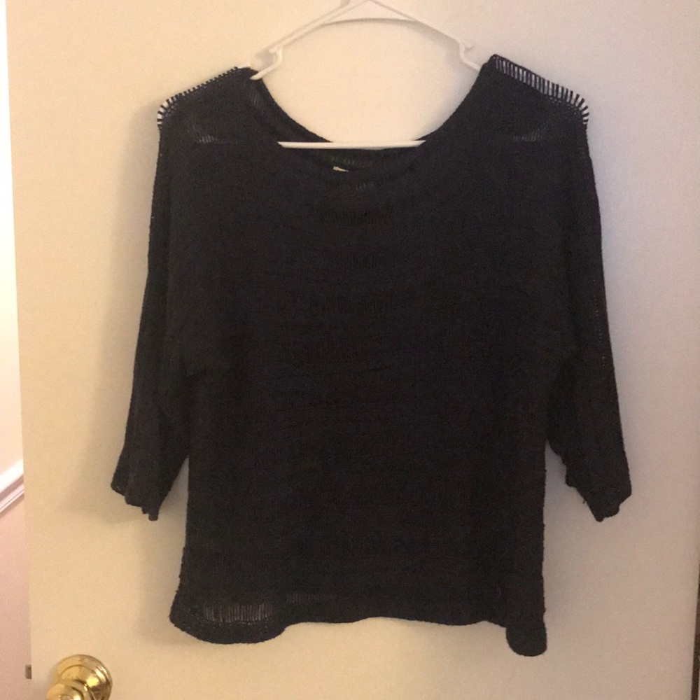 Navy sweater